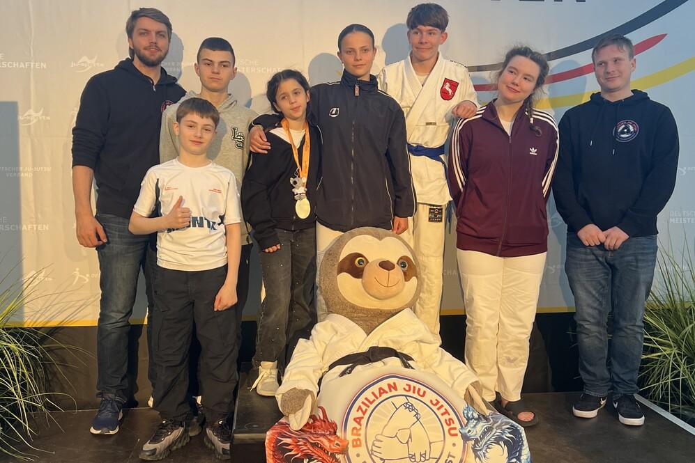BJJ Team bei den Deutschen Meisterschaften
