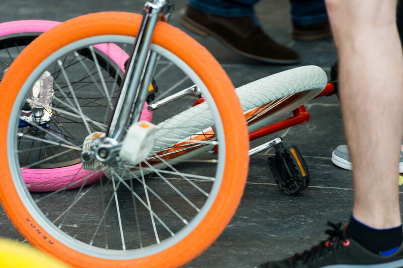 bunte Einräder beim DTV 1856