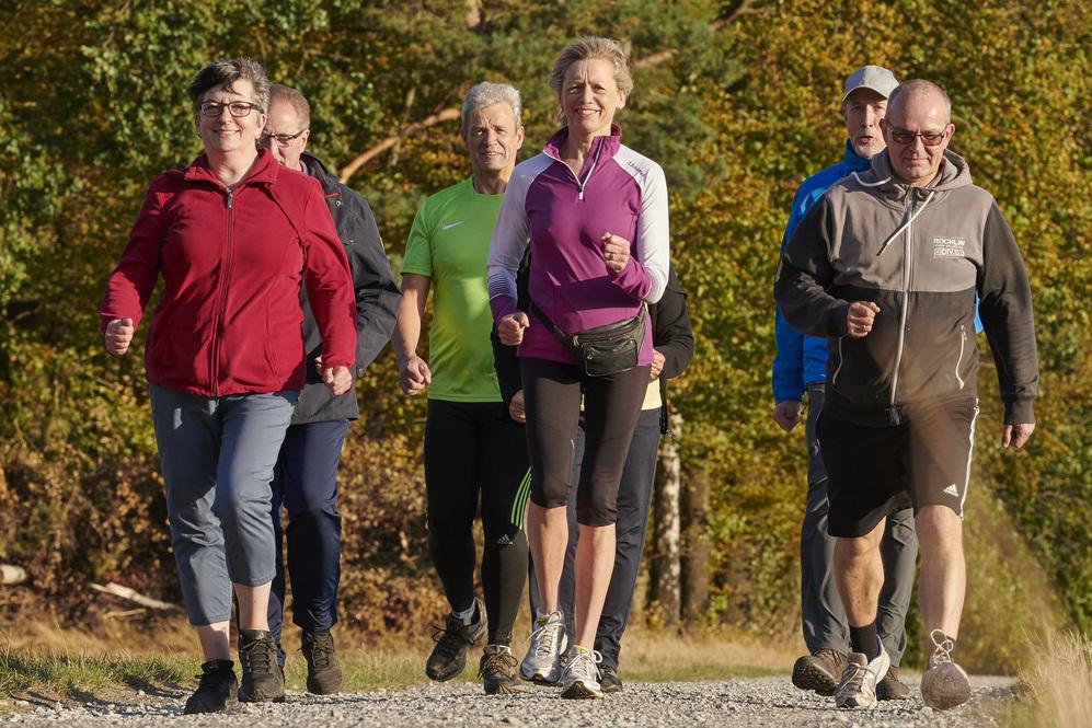 eine Gruppe Wanderer