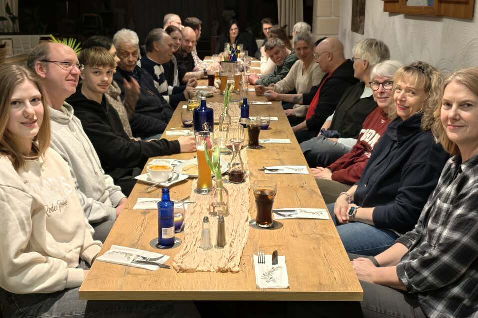 Neujahrsessen DTV Karatebateilung