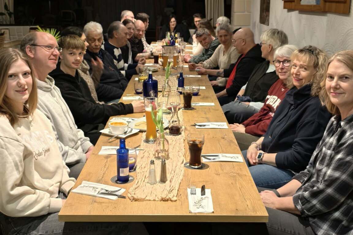 Neujahrsessen DTV Karatebateilung