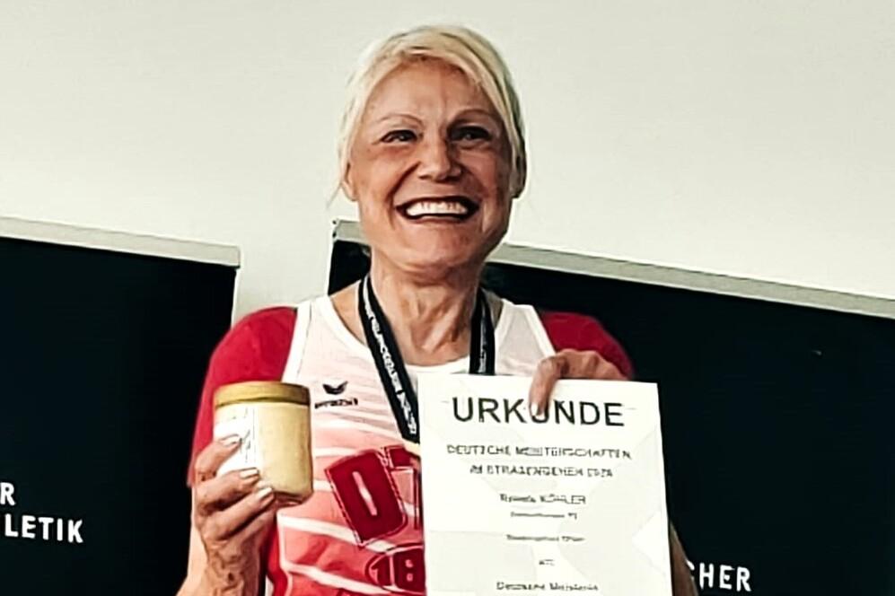 Renate K&ouml;hler voM DTV 1856 - Deutsche Meisterin 2026 im Stra&szlig;engehen