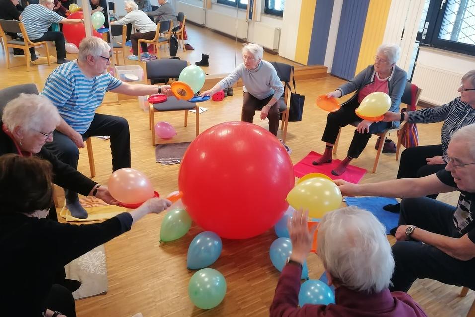 Trainierende Stuhlgymnastik Delmenhorster TV
