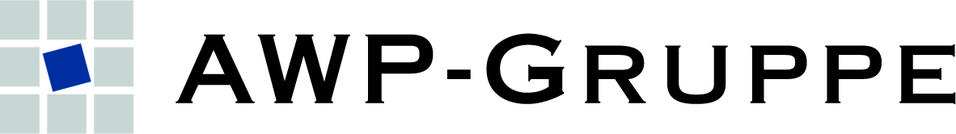 Das Firmenlogo der AWP-Gruppe