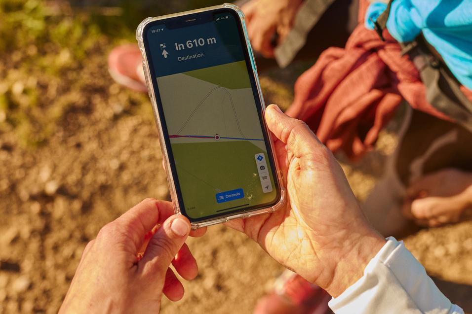 smarphone mit navigationssystem