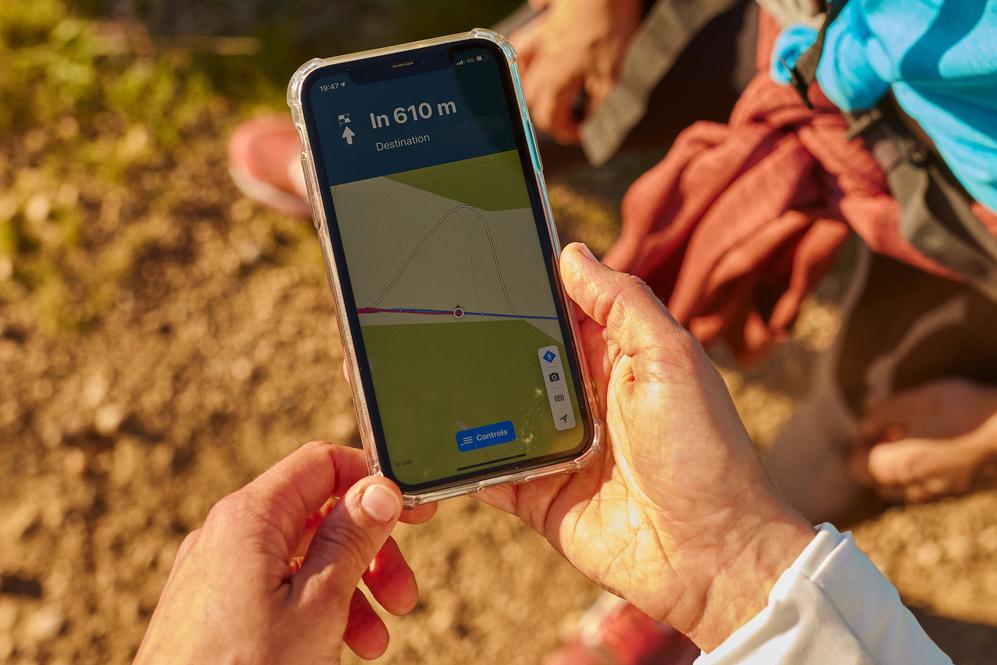 smarphone mit navigationssystem